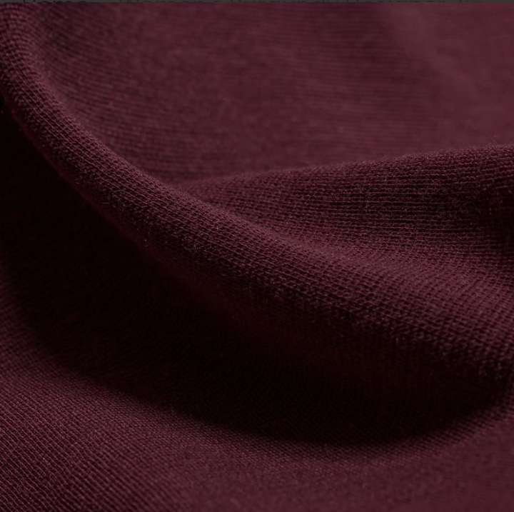women's burgundy designer zip up fleece jacket