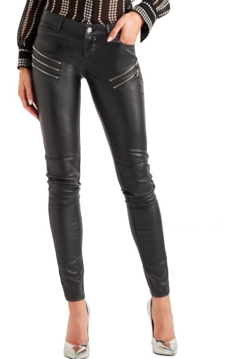 royalex leathers women's real lambskin leather skinny pant wp087