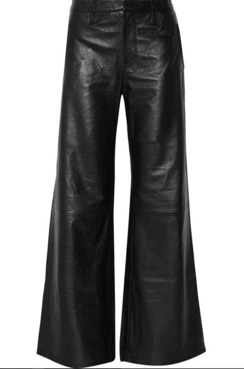 royalex leathers women's real lambskin leather skinny pant