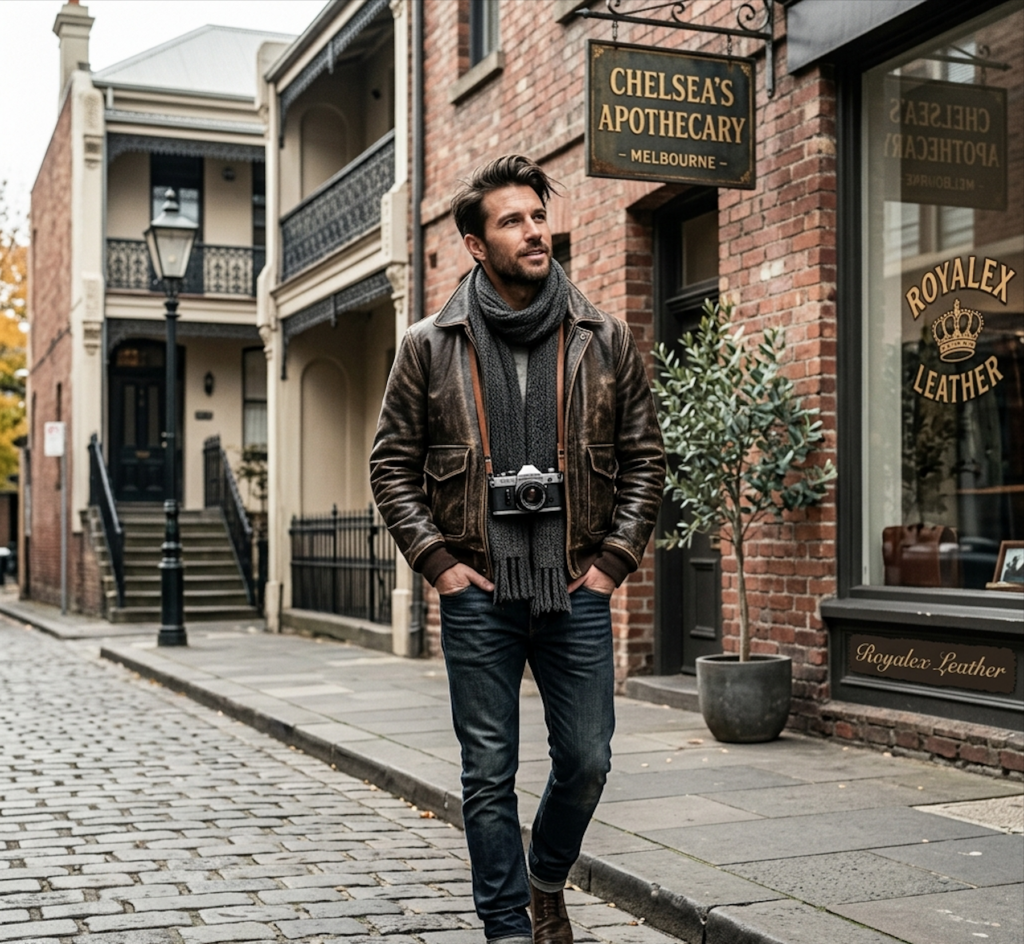 Vintage Leather Jackets Are Back in Australia – Here’s Why