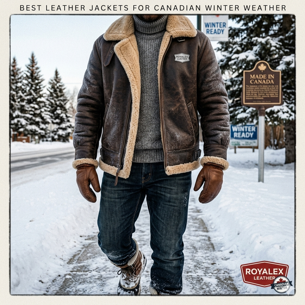 Best Leather Jackets for Canadian Winter Weather