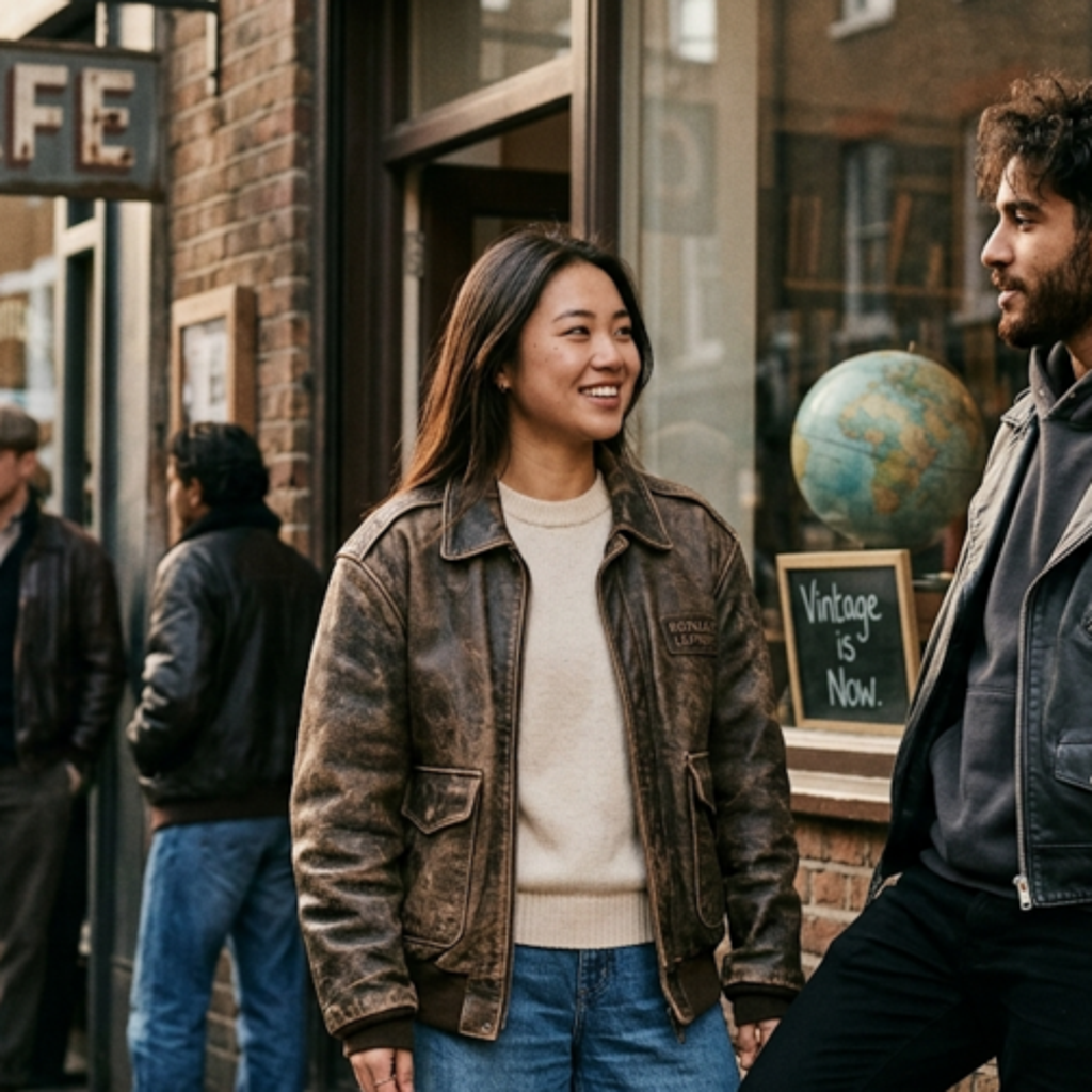 Why Vintage Leather Jackets Are Trending Again