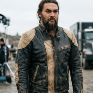 The Wrecking Crew "Jonny" Distressed Moto Leather Jacke