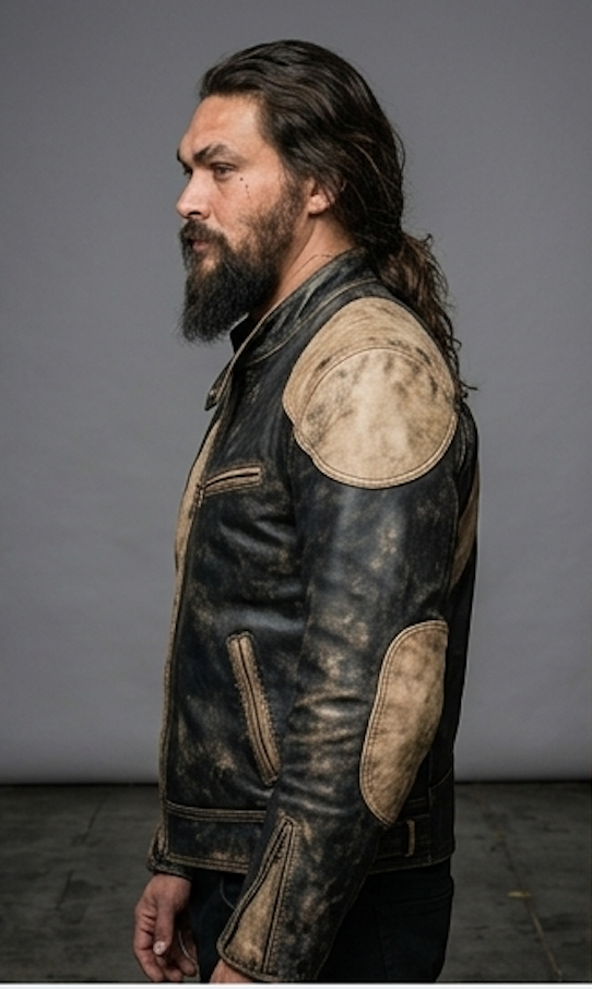 The Wrecking Crew "Jonny" Distressed Moto Leather Jacke - Image 6