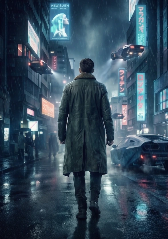 Blade Runner 2049 "Officer K" Long Leather Coat - Image 3