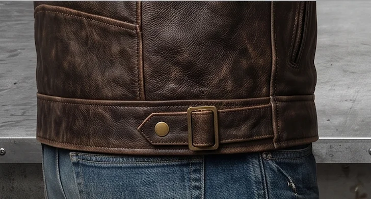 Royalex Leather Wolverine Logan Edition Jacket. - Image 5