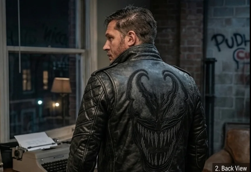 Royalex Leather "Symbiote" Eddie Brock Edition - Image 3