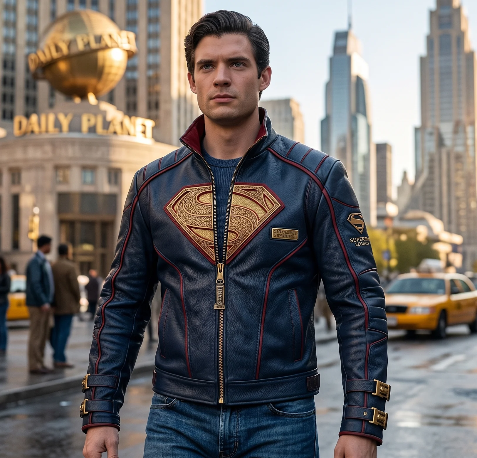 Superman Legacy Leather Jacket