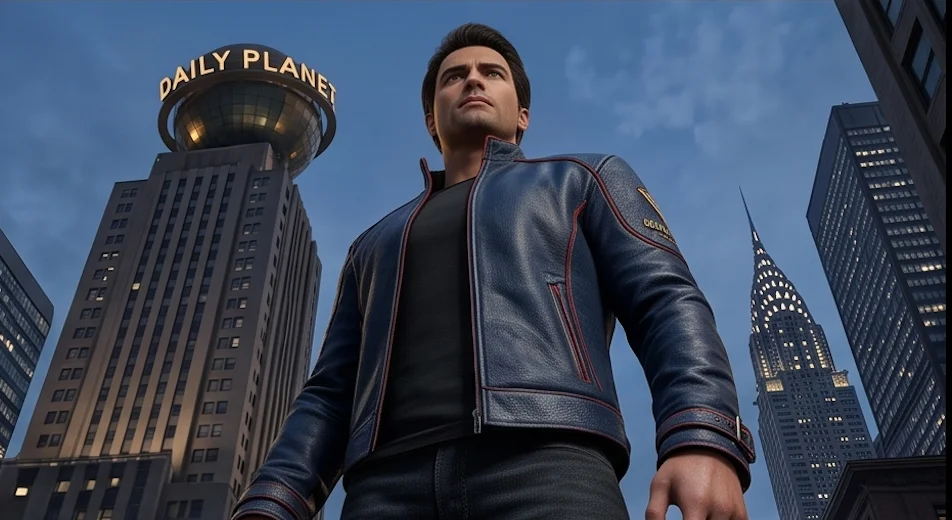 Superman Legacy Leather Jacket - Image 4
