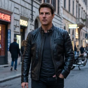 Mission Impossible Inspired Leather Jacket