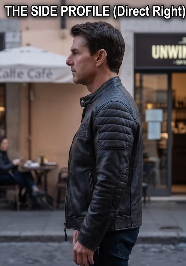 Mission Impossible Inspired Leather Jacket - Image 5