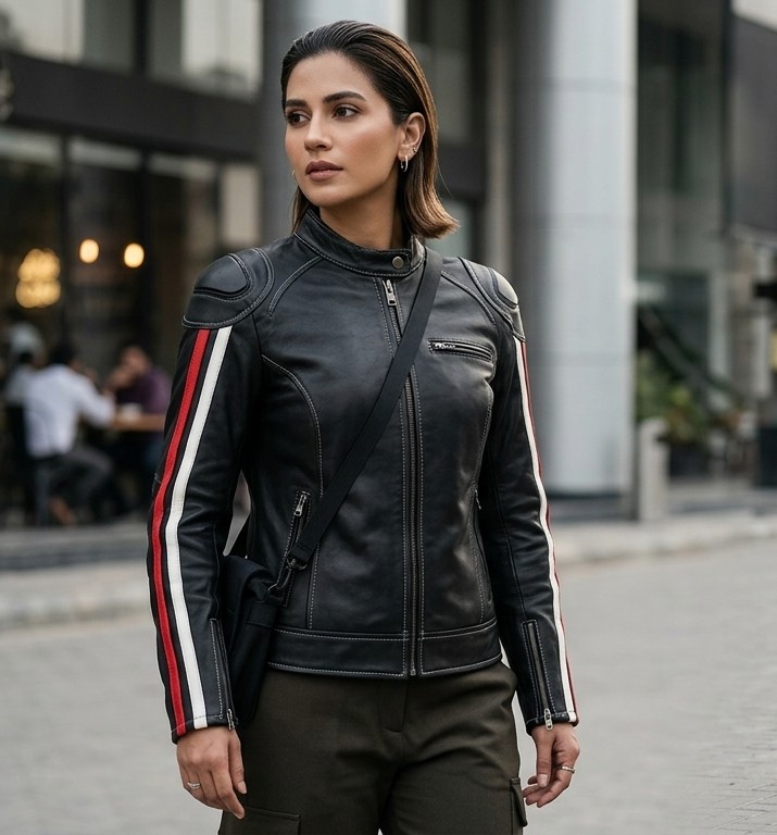 Royalex Dua Lipa Movie Inspired Leather Jacket.