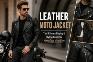 Leather Moto Jacket