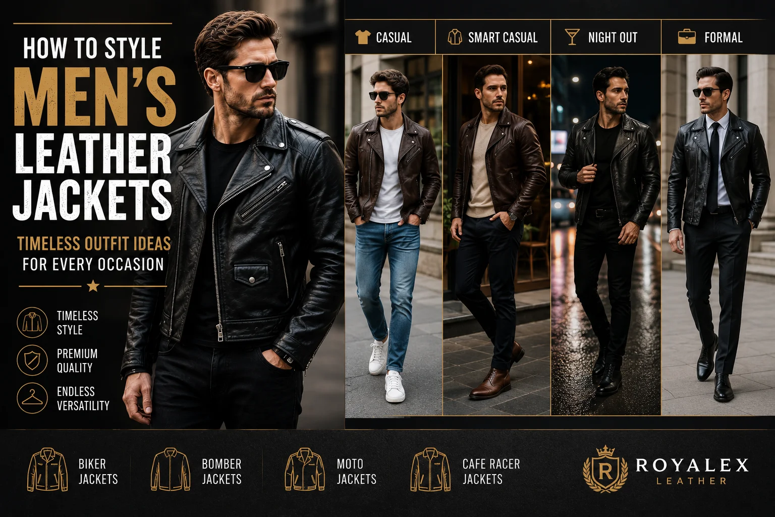 Men's Leather Jackets