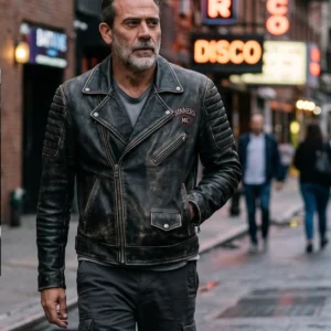 The "Sinners" Motorcycle Leather Jacket