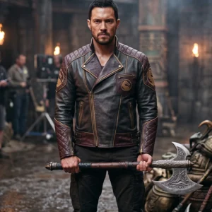 The "Mortal Kombat" Inspired Outworld Biker Jacket
