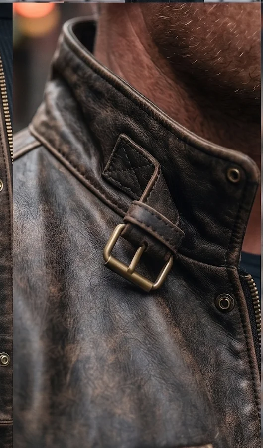 Alan Ritchson Jack Reacher Season 2 Brown Leather Jacket - Image 4