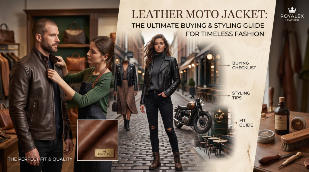 Leather Moto Jacket: The Ultimate Buying & Styling Guide for Timeless Fashion
