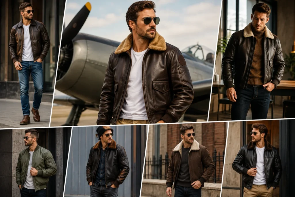 How to Wear a Flight Jacket: Easy Outfit Ideas for Men