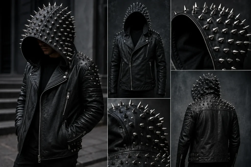 What Designer Jacket Has the Spiked Hood?