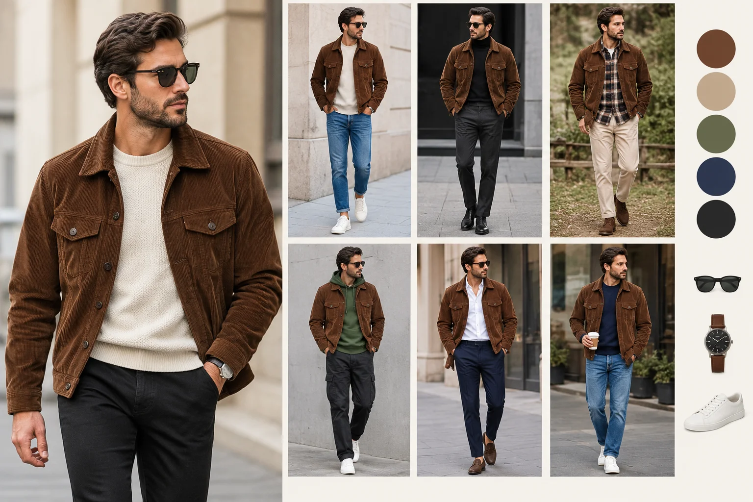 Brown Corduroy Jacket