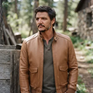 The Last of Us Joel Miller Inspired Light Brown Leather Jacket