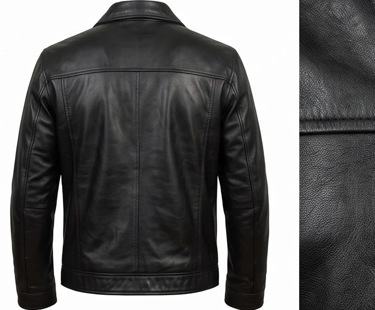 Face/Off Castor Troy Inspired Black Genuine Leather Jacket - Image 7