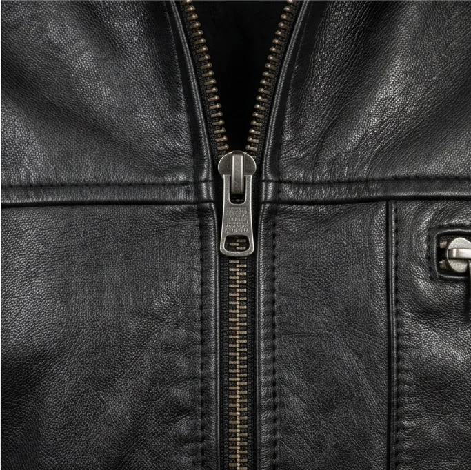Face/Off Castor Troy Inspired Black Genuine Leather Jacket - Image 8
