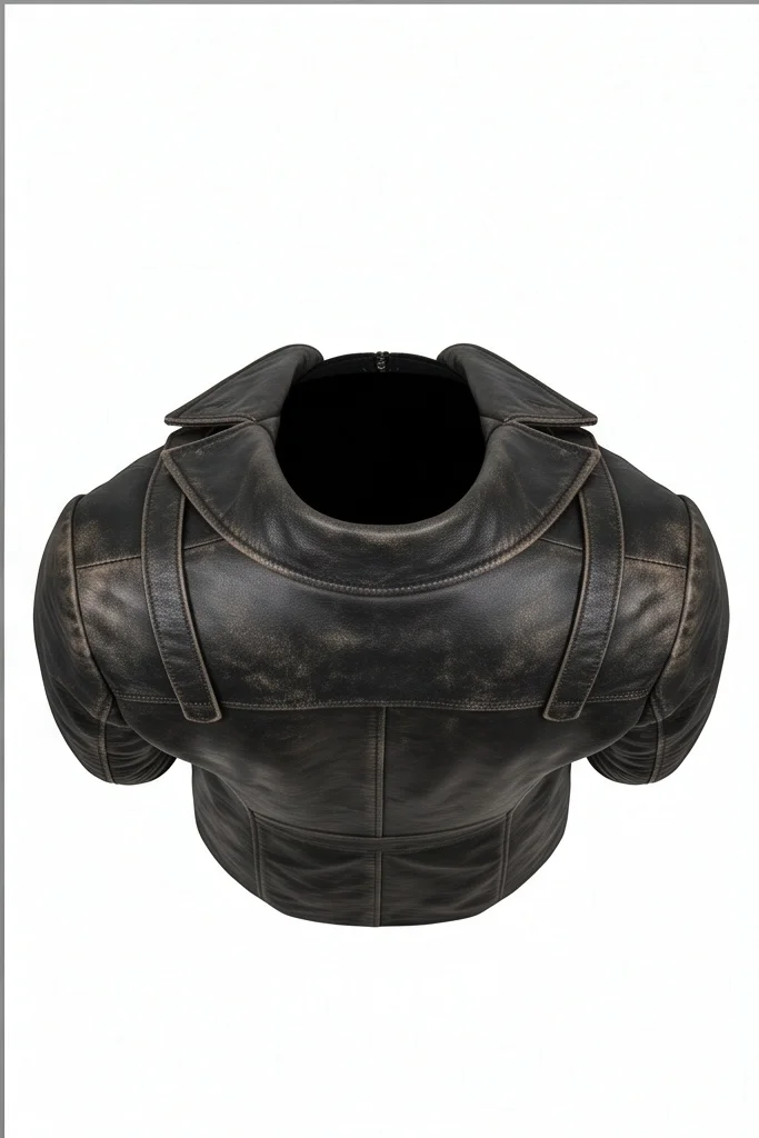 Women’s Crow Eric Draven Inspired Black Leather Trench Coat - Image 2
