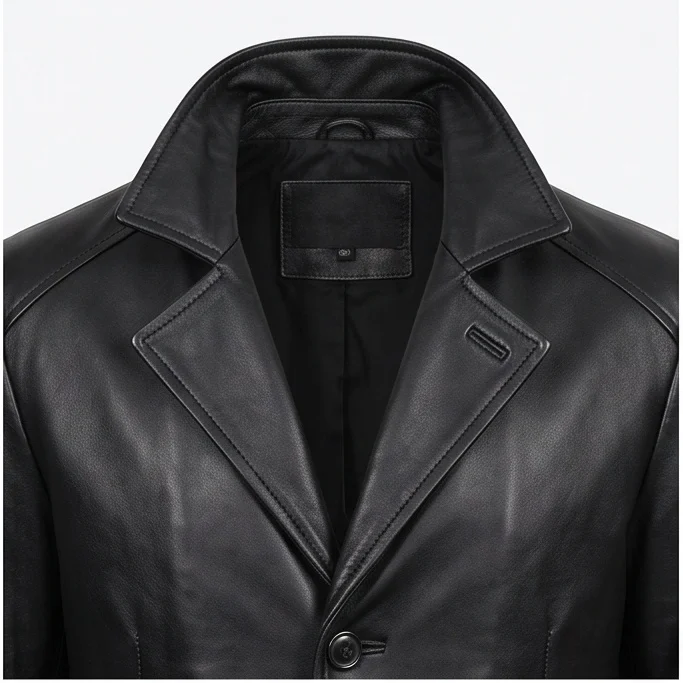 Billy Butcher Inspired Men’s Black Trench Coat - Image 4