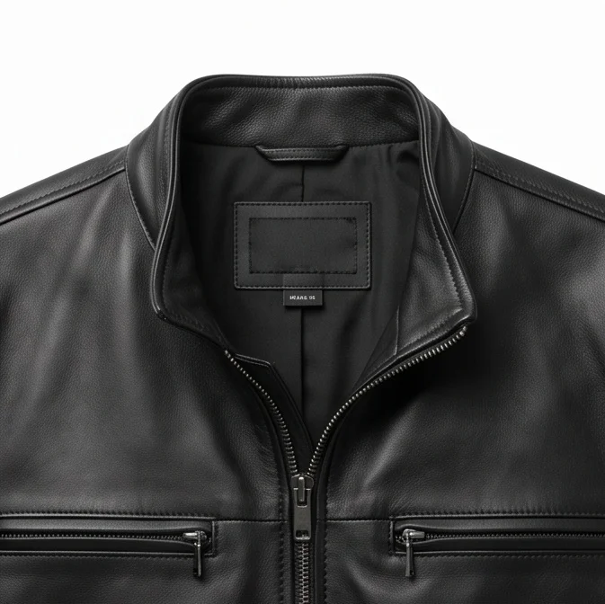 Taken Inspired Bryan Mills Black Leather Jacket - Image 4
