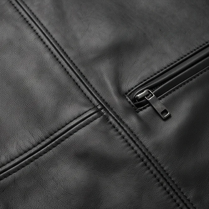 Taken Inspired Bryan Mills Black Leather Jacket - Image 10