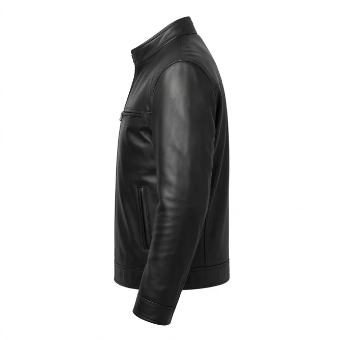 Taken Inspired Bryan Mills Black Leather Jacket - Image 5