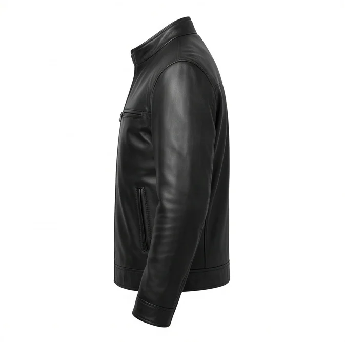 Taken Inspired Bryan Mills Black Leather Jacket - Image 7