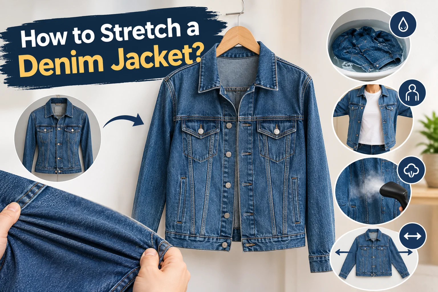 stretch a Denim Jacket
