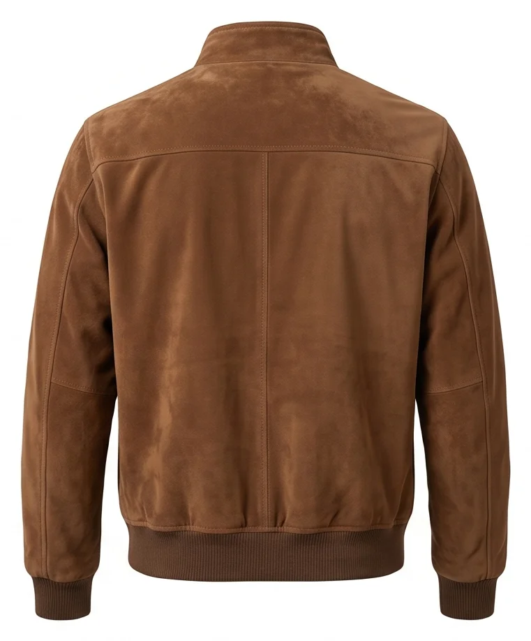 Stranger Things Inspired Steve Harrington Brown Suede Jacket - Image 6