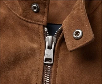 Stranger Things Inspired Steve Harrington Brown Suede Jacket - Image 3