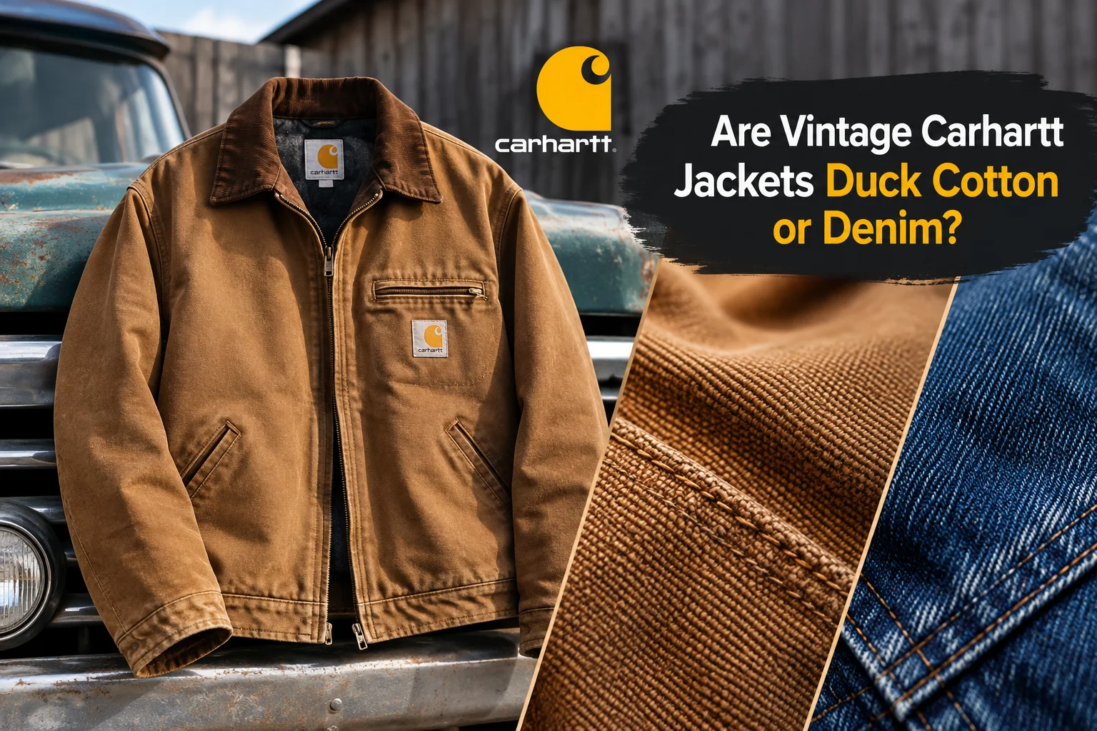 vintage Carhartt jackets