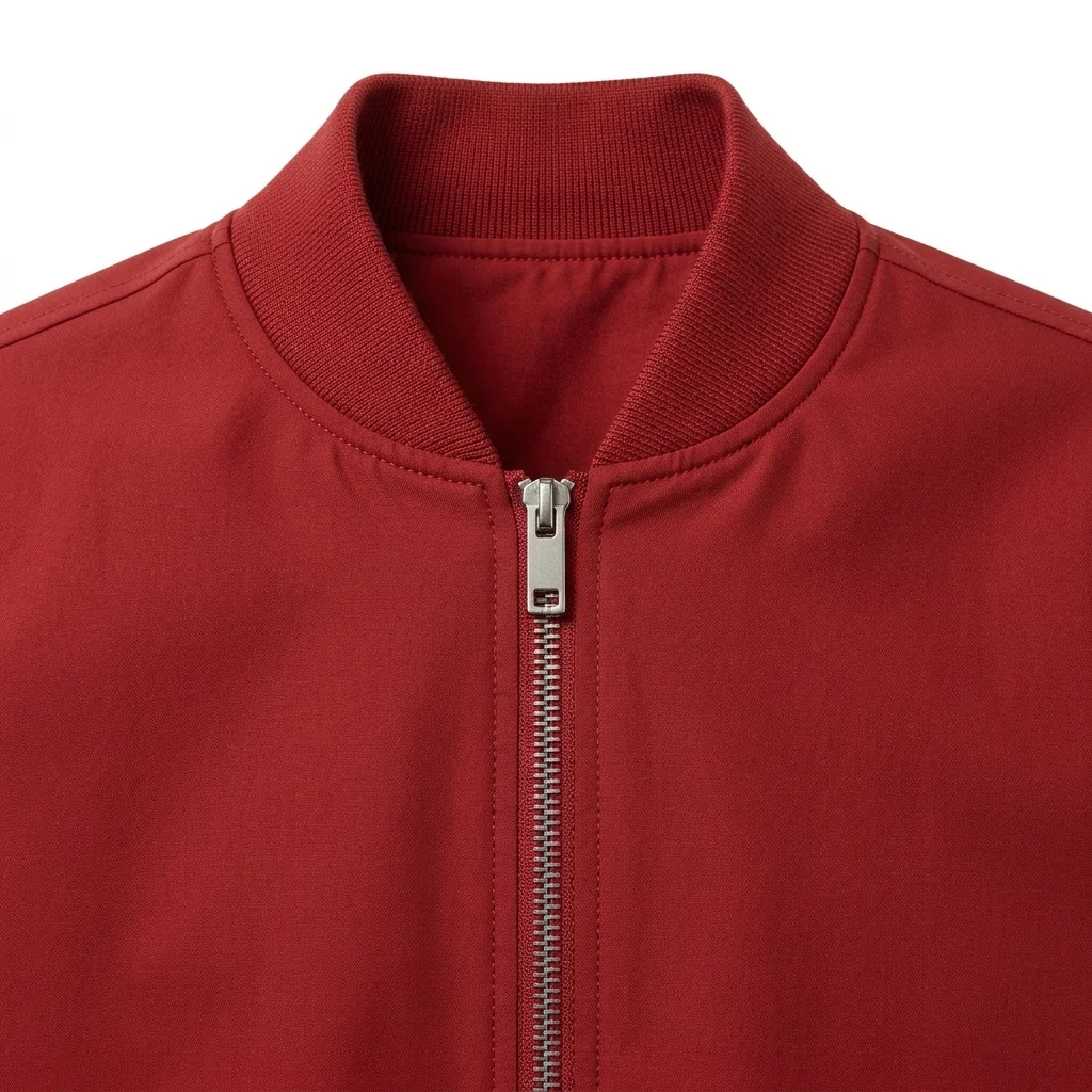 Bullet Train Inspired Ladybug Red Zip-Up Bomber Jacket for Men - Image 2