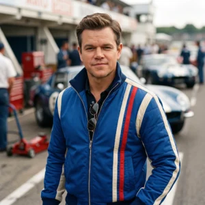 Carroll Shelby Inspired Ford v Ferrari Racing Jacket