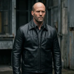 Wrath of Man Inspired Patrick Hill Black Leather Jacket