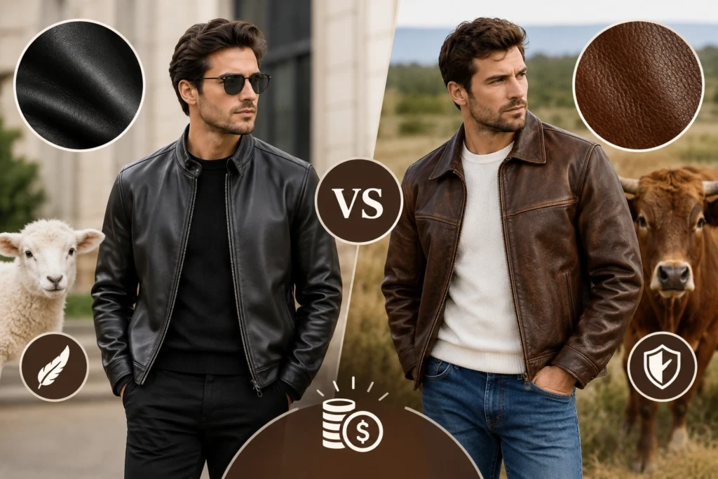Lambskin vs Cowhide Leather Jackets: Which Is Right for Your Budget?