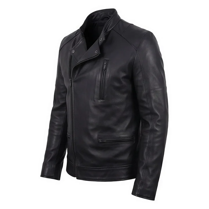 Total Recall Douglas Quaid Inspired Black Leather Jacket - Image 6