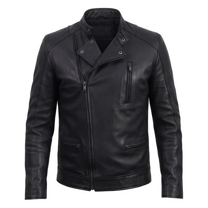 Total Recall Douglas Quaid Inspired Black Leather Jacket - Image 4